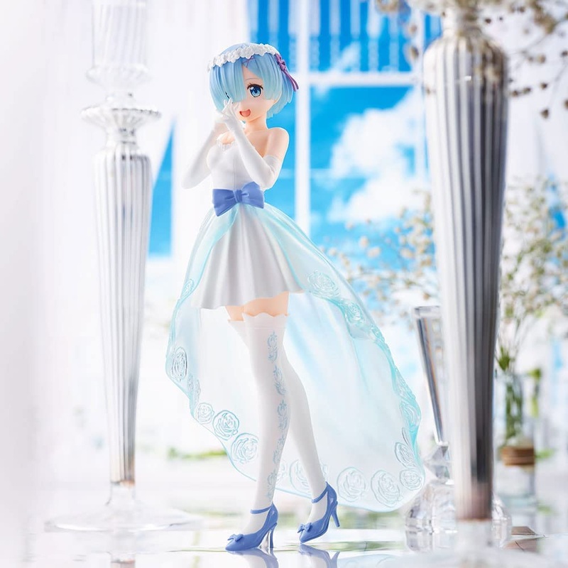 Re:Zero kara Hajimeru Isekai Seikatsu – Rem – SPM Figure – Bridal dress Ver. (SEGA)