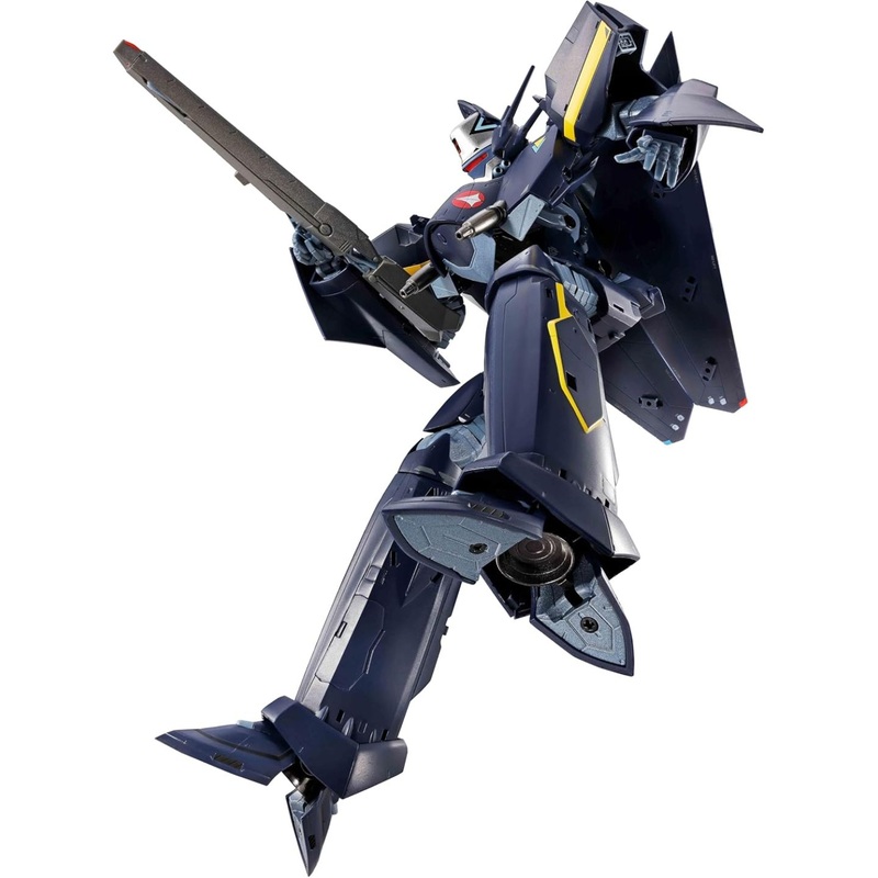 BANDAI Tamashii Nations DX Chogokin Macross 7 VF-17S Nightmare Stealth Valkyrie (Gamlin Kizaki Unit)