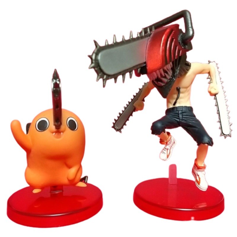 Chainsaw Man – Pochita and Denji – Weekly Shonen Jump World Collectable Figure – World Collectable Figure (Bandai Spirits)