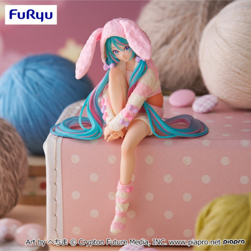 Vocaloid – Hatsune Miku – Noodle Stopper Figure ~Bunny Ears Pajamas~ (FuRyu)