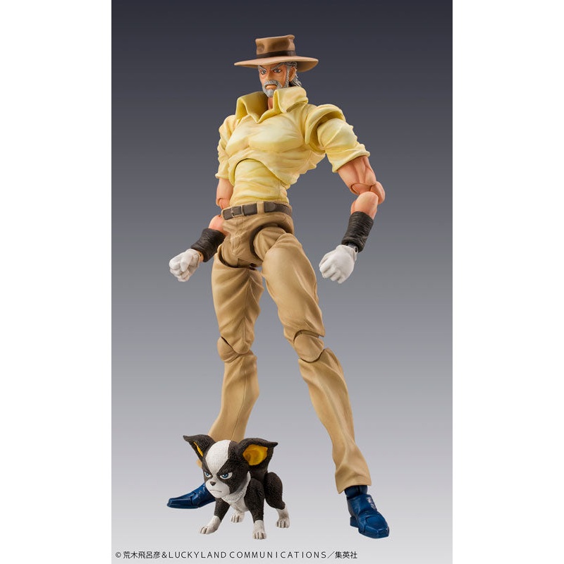 Super Action Statue Joseph Joestar & Iggy JoJo’s Bizarre Adventure [Medicos Entertainment]