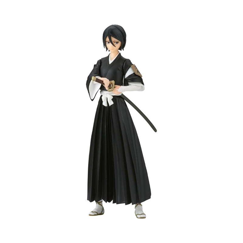 BLEACH SOLID AND SOULS RUKIA KUCHIKI Figure By Banpresto