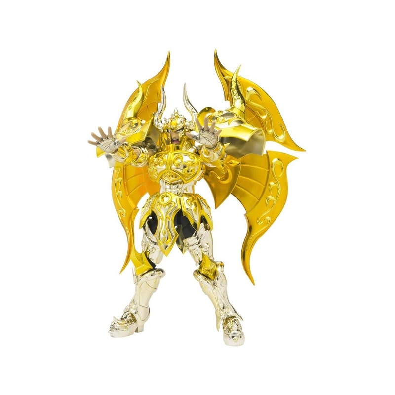 BANDAI Saint Seiya Myth Cloth EX Taurus Aldebaran Figure (God Cloth)