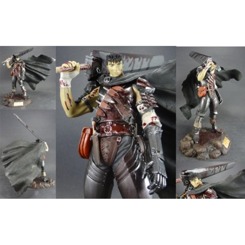 Berserk – Guts – Black Swordsman PVC/ Limited Splashing Blood Version (Art of War)