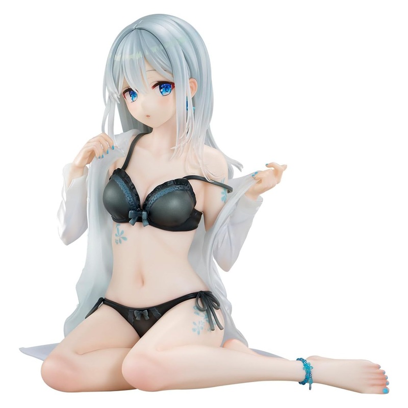 Union Creative International Fuumi Illustration Okigae Ginpatsu-chan Sorairo no Asa Limited Costume Ver Figure