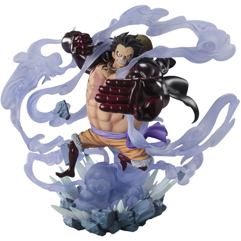 BANDAI – Figuarts Zero One Piece Extra Battle – Monkey D. Luffy (Gear 4) Battle of Monsters on Onigashima- Figure
