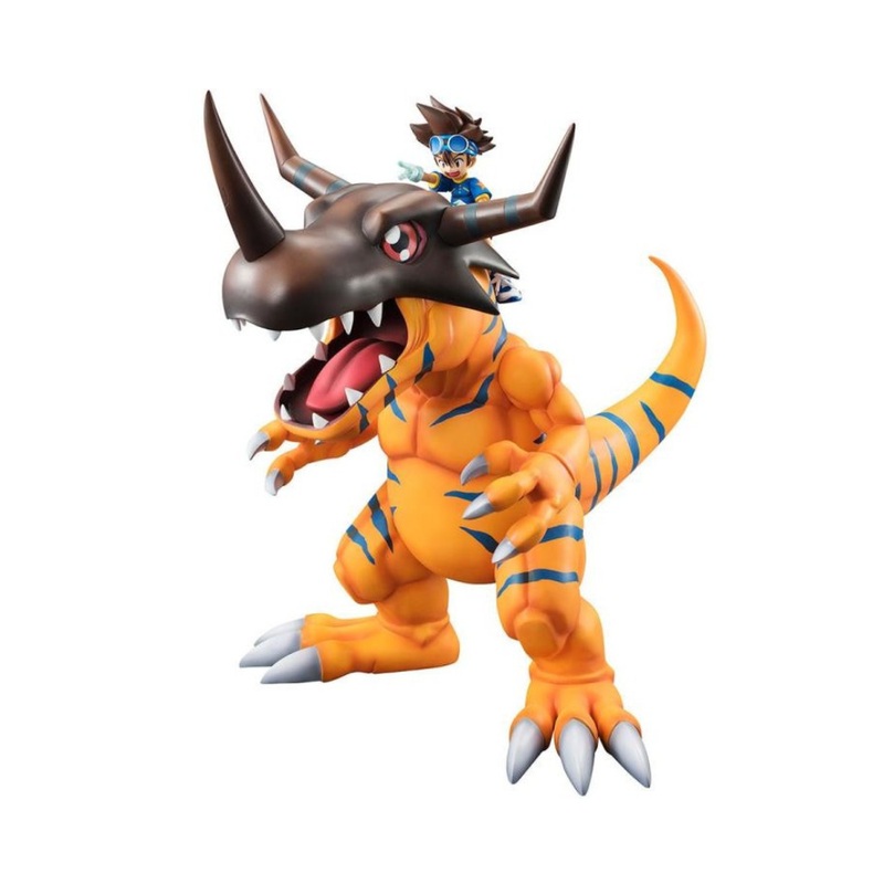 Digimon Adventure Greymon & Taichi Yagami G.E.M. PVC Figure by Megahouse
