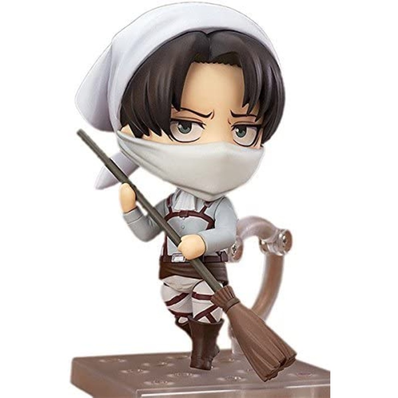 Attack on Titan – Levi Ackerman – Nendoroid #417 – Cleaning ver. (Good Smile Company)