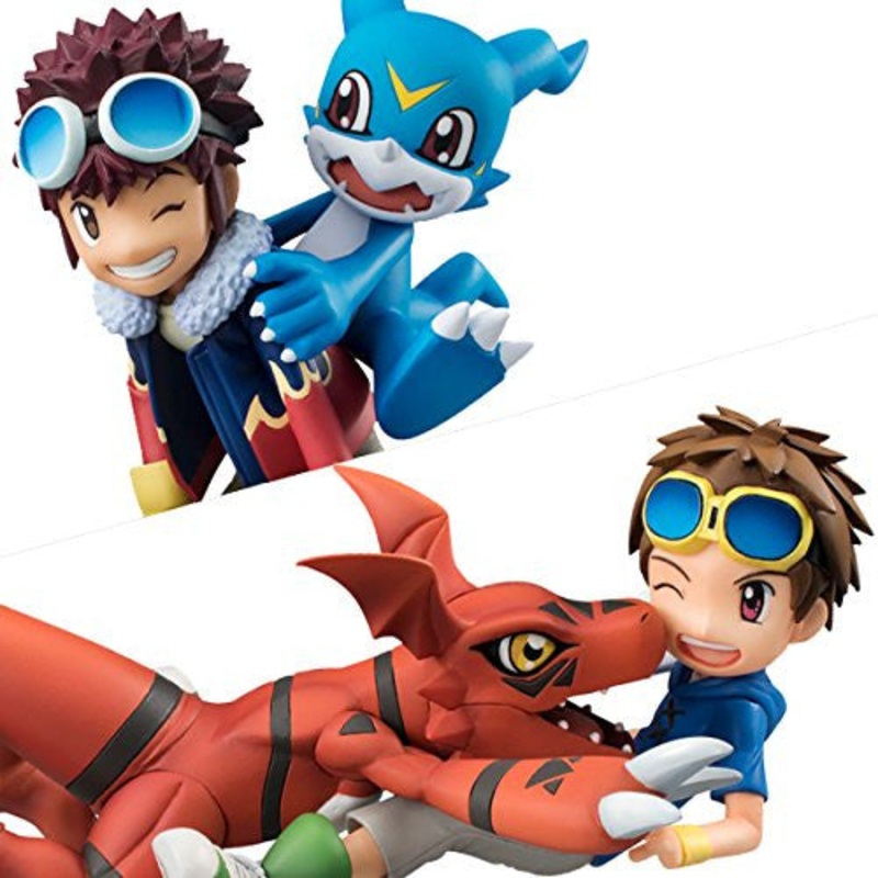 Digimon Adventure 02 – Motomiya Daisuke – Veemon – Guilmon – Takato Matsuda – G.E.M. – Set