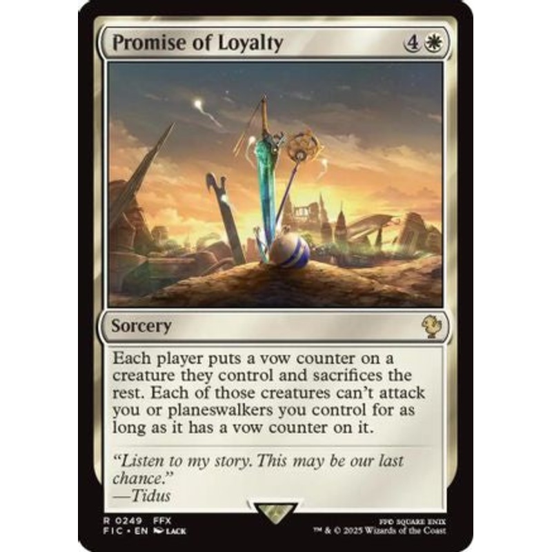 Promise of Loyalty (FIC-249) – Commander: FINAL FANTASY
