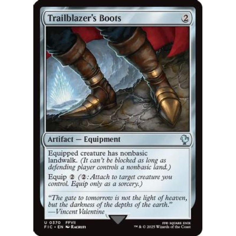 Trailblazer’s Boots (FIC-370) – Commander: FINAL FANTASY
