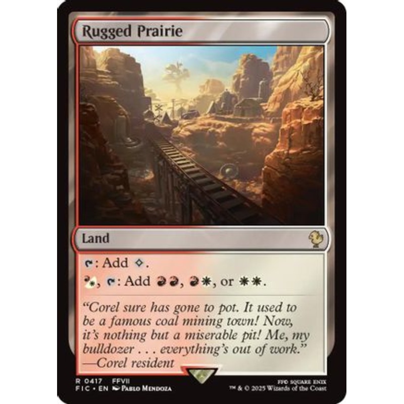 Rugged Prairie (FIC-417) – Commander: FINAL FANTASY