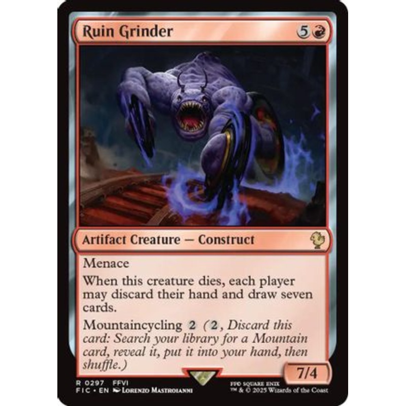 Ruin Grinder (FIC-297) – Commander: FINAL FANTASY
