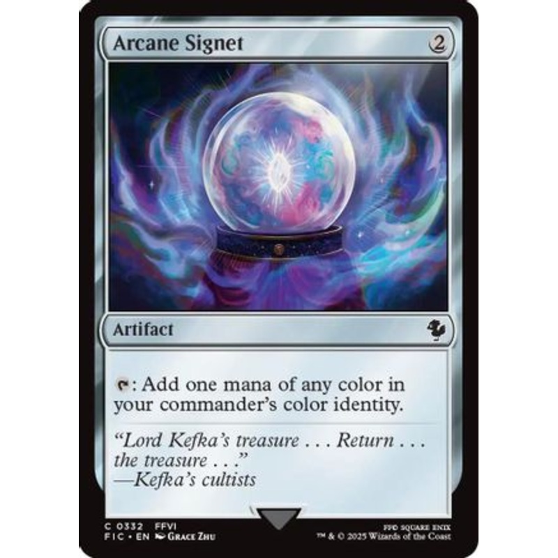 Arcane Signet (332) (FIC-332) – Commander: FINAL FANTASY