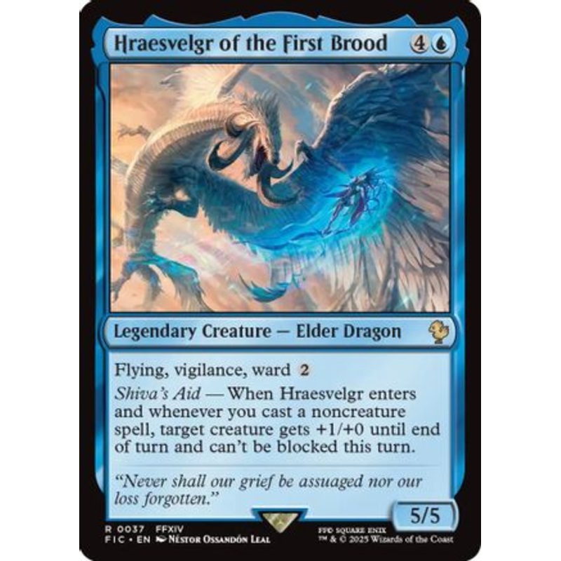 Hraesvelgr of the First Brood (FIC-037) – Commander: FINAL FANTASY