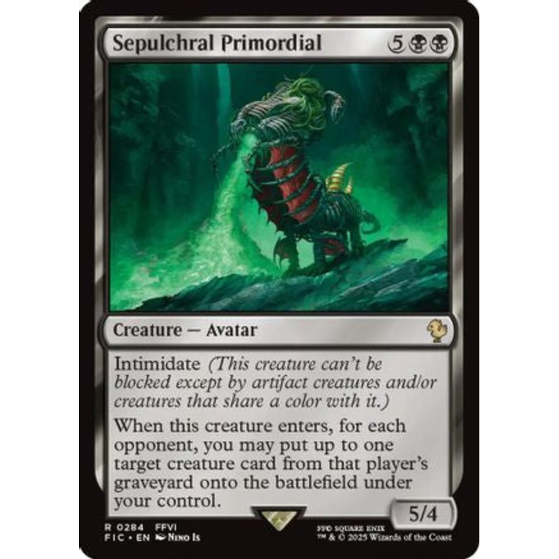 Sepulchral Primordial (FIC-284) – Commander: FINAL FANTASY
