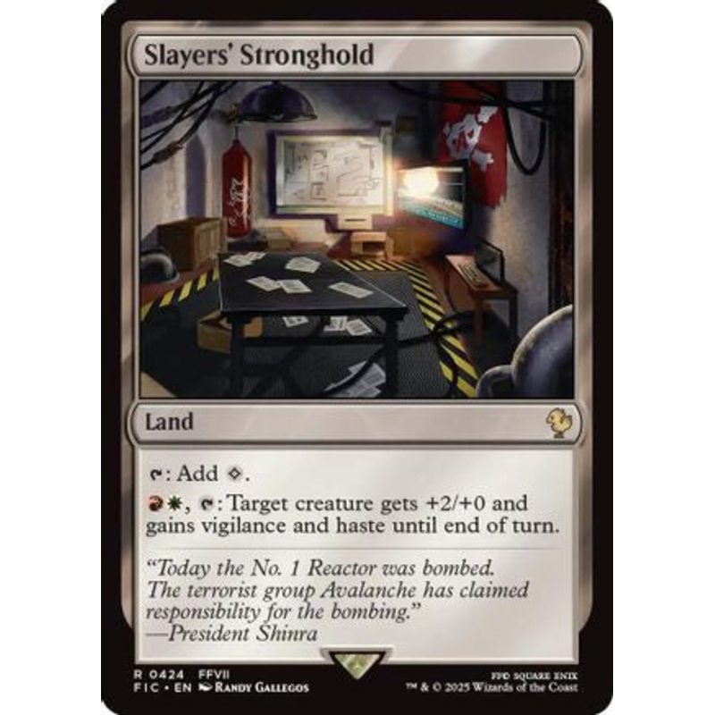 Slayers’ Stronghold (FIC-424) – Commander: FINAL FANTASY