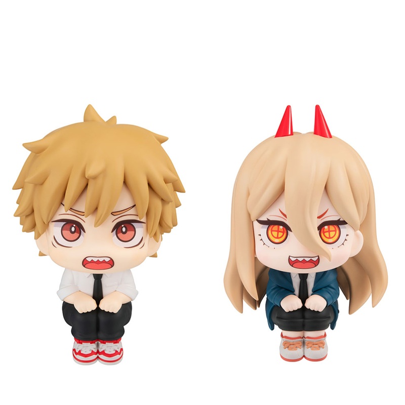 Chainsaw Man Denji  Power Look Up Action Figure with Free Gift Bundle by Megahouse