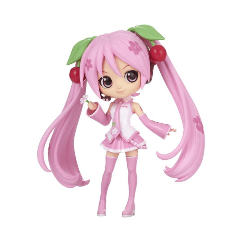 SAKURA Hatsune MIKU A Q posket Figure By Banpresto