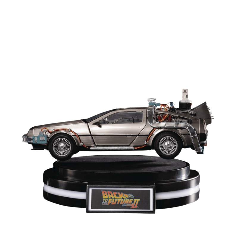 Back to the Future II Delorean Floating Egg Attack Floating – 005 By Beast Kingdom
