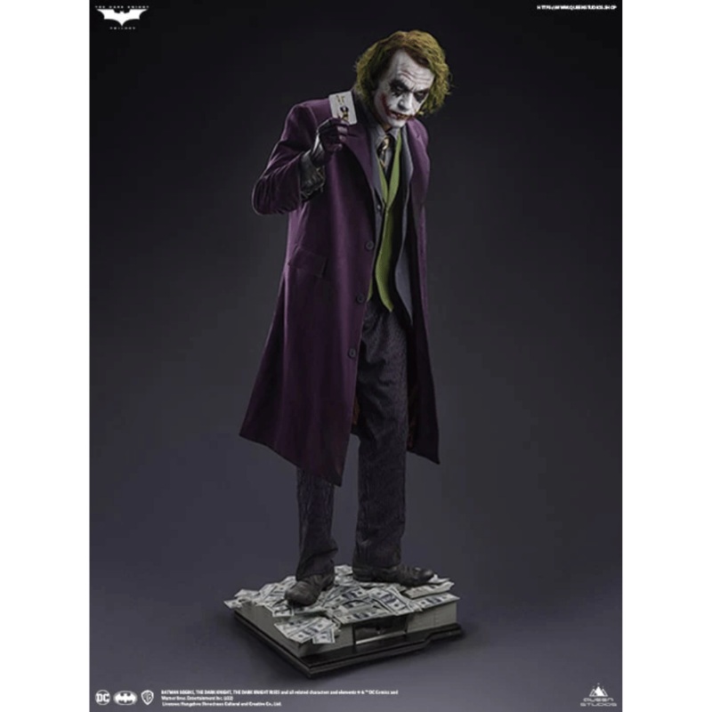 DARK KNIGHT – Joker 1/1 Lifesize Statue By Queen Studios